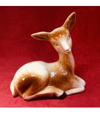 Biche en céramique vintage année 60